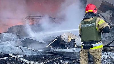 உக்ரைனில் ரஷியா மீண்டும் ஏவுகணை மழை: 5போ் பலி