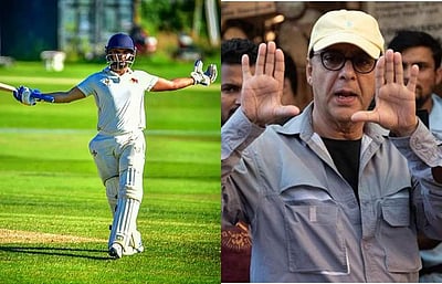 ரஞ்சி கோப்பையில் வரலாறு படைத்த டுவெல்த் ஃபெயில் இயக்குநரின் மகன்! 