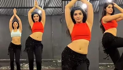 வைரலாகும் கீர்த்தி ஷெட்டியின் அரபிக்குத்து நடனம்! 