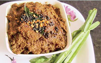 பிரண்டைத் துவையல்