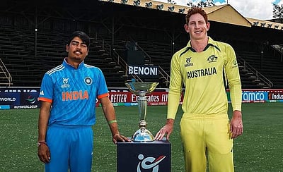 யு-19 உலகக் கோப்பை இறுதிப்போட்டி: 6-வது முறையாக இந்திய அணி சாம்பியன் பட்டம் வெல்லுமா?