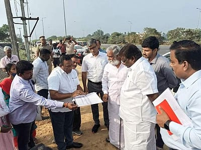 முடிச்சூரில் ஆம்னி பேருந்து நிறுத்தம் ஏப்ரல் மாதத்திற்குள் பயன்பாட்டிற்கு வரும்: அமைச்சர் சேகர்பாபு