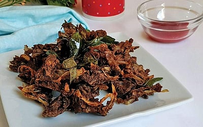 கேழ்வரகு பகோடா