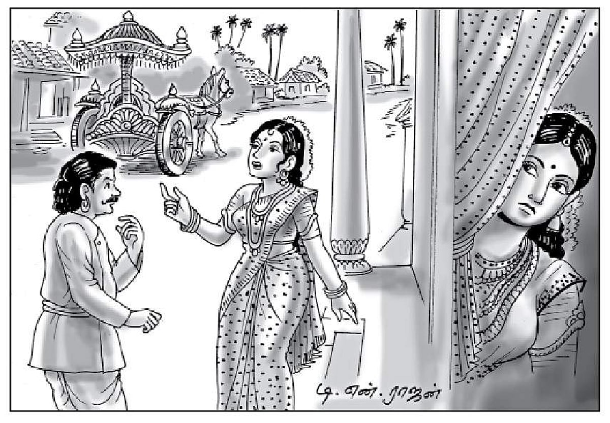 இருதுறை அமைந்த ஓர் அகப்பாடல்