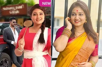 100 நாள்களைக் கடந்த நள தமயந்தி தொடர்! மகிழ்ச்சியில் ரோஜா நடிகை!!