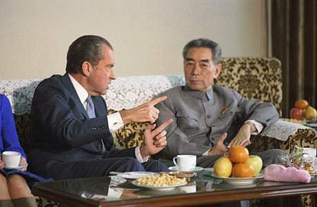 1972 -இல் நிக்ஸன் - என்லாய் சந்திப்பு