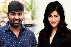 சிறிய இடைவெளிக்குப் பிறகு நடிகர் விஜய் சேதுபதியுடன் நடிக்கிறார் ஸ்ருதி ஹாசன்!