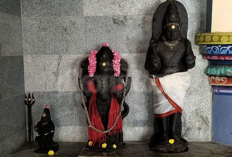 சூரியன், பைரவர், சனீஸ்வரர்