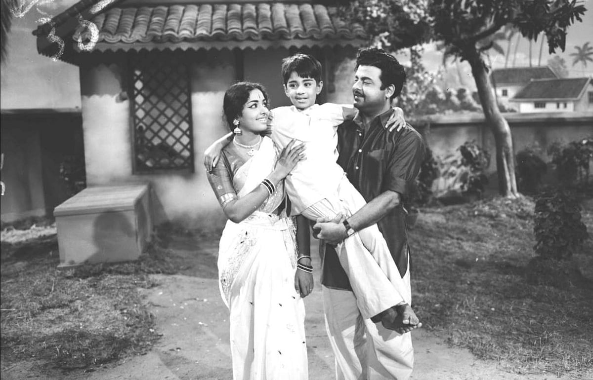 ராமு படத்தில் ஜெமினி கணேசன்- கே.ஆர். விஜயா