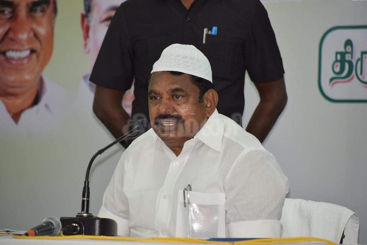 திருப்பூரில் இஸ்லாமிய அமைப்புகளுடன் நடைபெற்ற சந்திப்பு நிகழ்ச்சியில் பேசிய முதலமைச்சர் எடப்பாடி கே.பழனிசாமி 