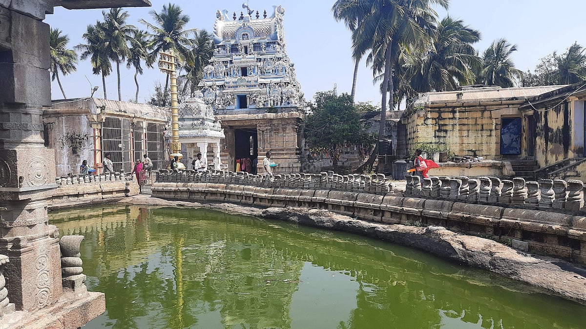 கோயில் வளாகத்திலுள்ள புண்ணிய புஷ்கரணி