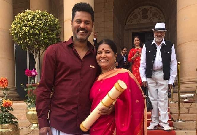 2019-ல் பத்மஸ்ரீ விருது வாங்கிய மகிழ்ச்சியில் பிரபுதேவா