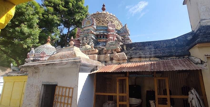 அருள்மிகு மாங்கலீசுவரர் சன்னதி கோபுரம்.