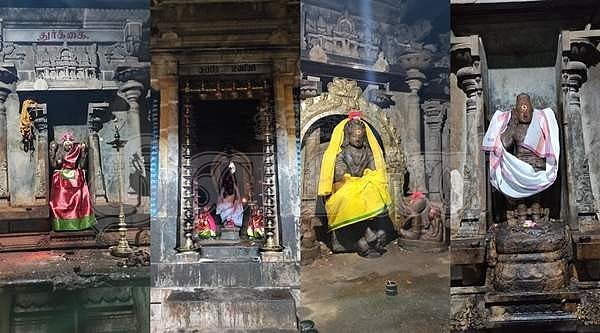 துர்க்கை | சுப்பிரமணியர் | தெஷிணாமூர்த்தி | மஹாவிஷ்ணு