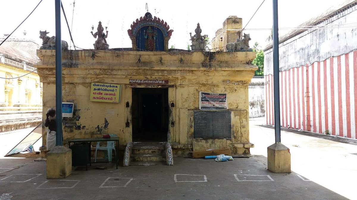 மங்களாம்பிகை சன்னதி முகப்பு