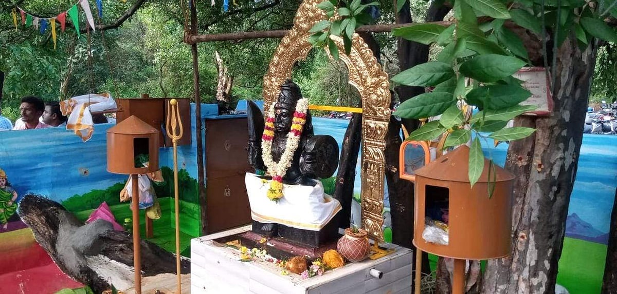 மூலவர் அஞ்சான் குட்டை முனியப்பன்