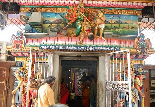 <strong>நிசும்பசூதனி என்கிற வடபத்ர காளியம்மன்</strong>