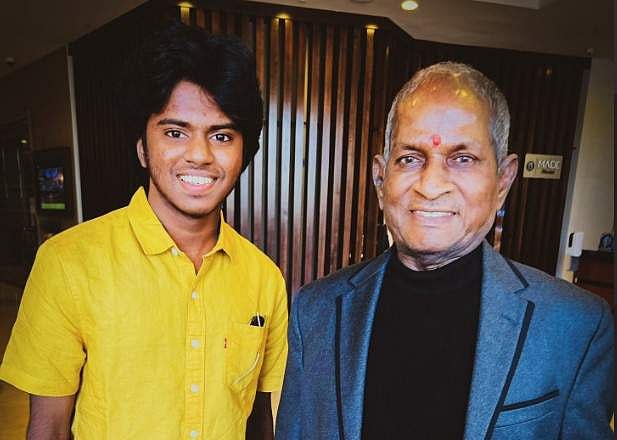 இளையராஜாவுடன் லிடியன் நாதஸ்வரம்