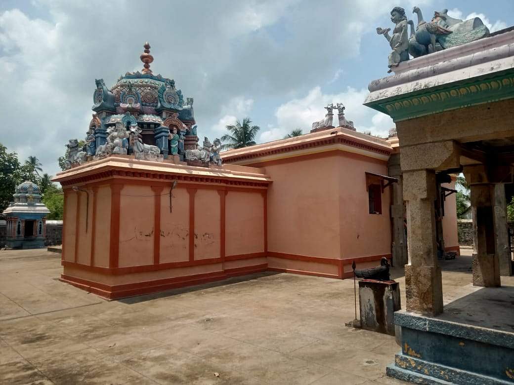 <strong> கல்யாணசுந்தரி சன்னதி கருவறை விமானக் கோபுரம்</strong>