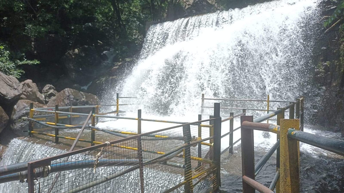  சுருளி அருவி (கோப்பு படம்)