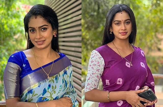 ஈரமான ரோஜாவே தொடரில் நடிகை ஸ்வாதி