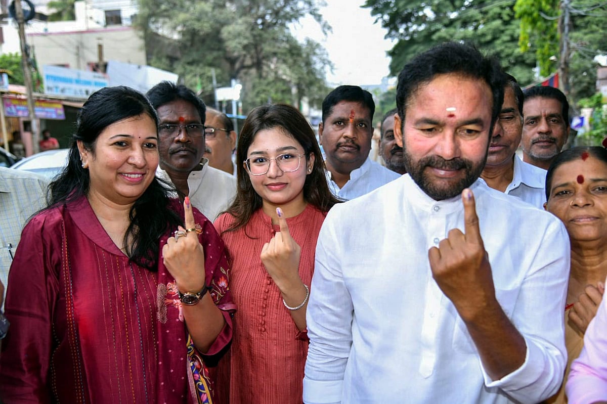 மத்திய அமைச்சர் கிஷன் ரெட்டி