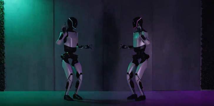 நடனமாடும் எலான் மஸ்க்கின் புதிய ரோபோக்கள் | X