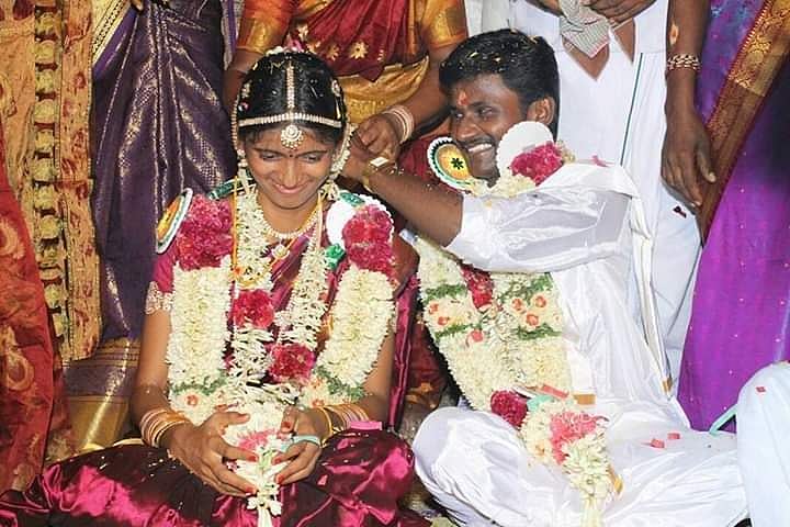 திருமணக் கோலத்தில் ராஜலெட்சுமி- செந்தில்கணேஷ்