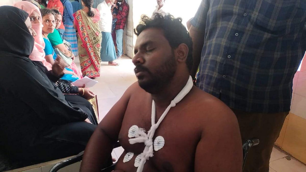 காயமடைந்த ஓட்டுநர் ஜோதி