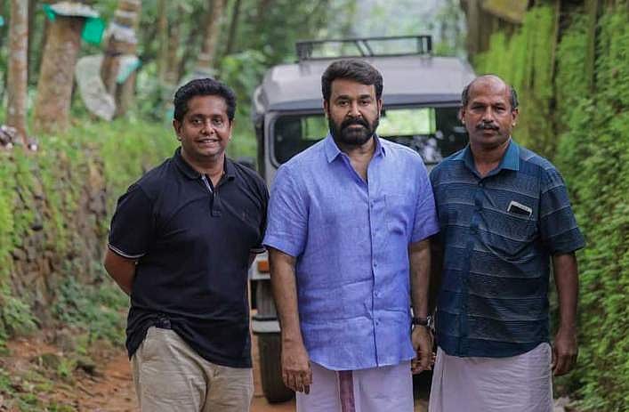 த்ரிஷ்யம் 2 படப்பிடிப்பில்... 