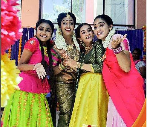 அண்ணா தொடரின் நான்கு தங்கைகள்