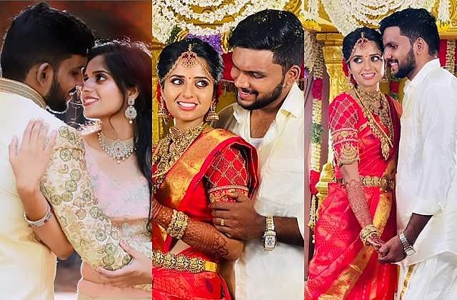 கணவருடன் நடிகை சத்யா