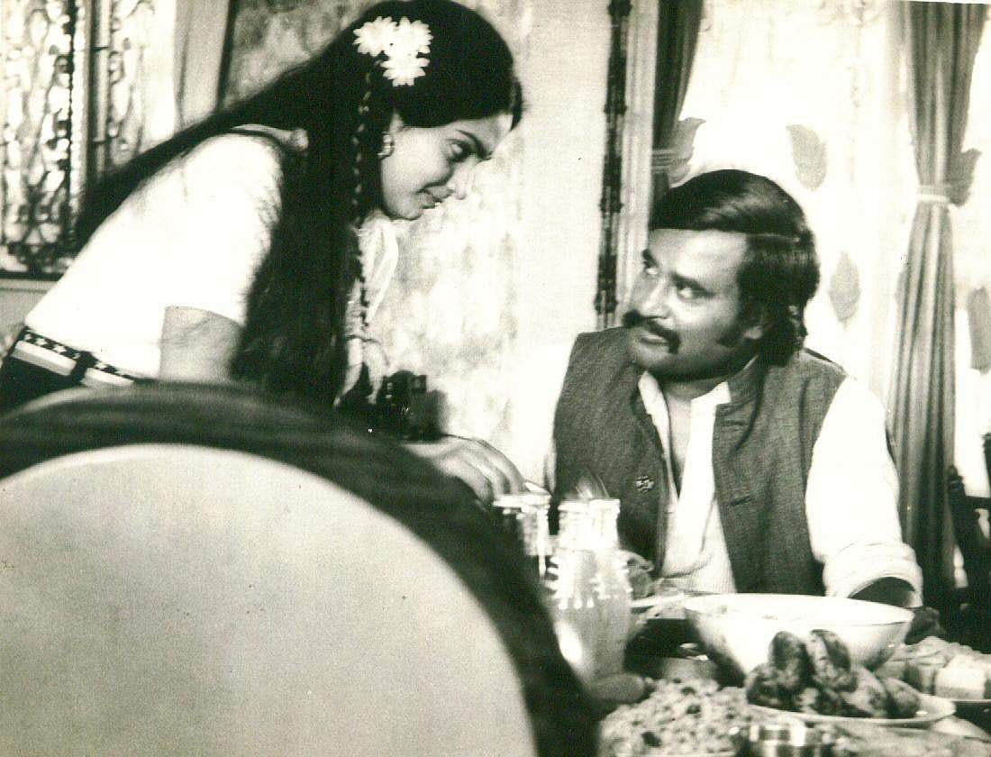 தில்லுமுல்லு படத்தில் ரஜினி - மாதவி