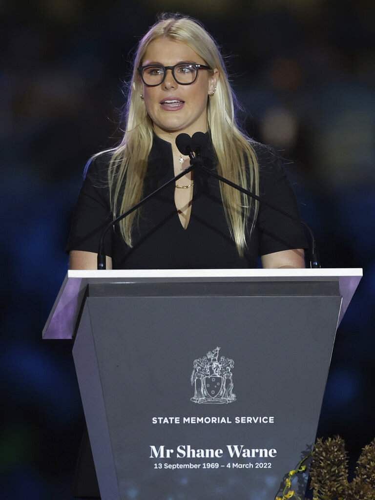 வார்ன் மகள் புரூக்